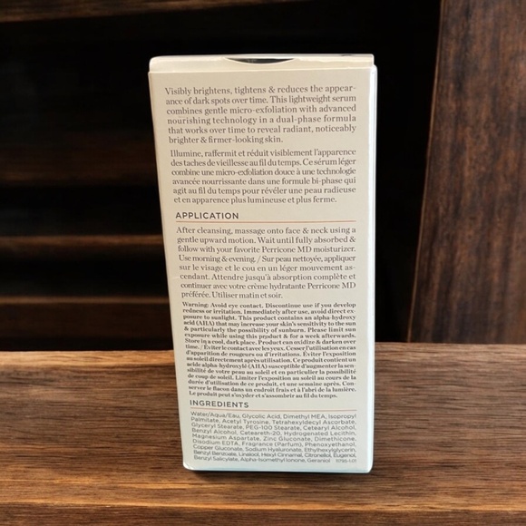 Perricone MD Brightening Amine Face Lift | Vitamin C & DMAE Serum | NEW 2 oz - Picture 3 of 5